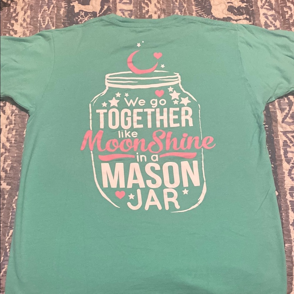 Graphic Tee - Mint Green